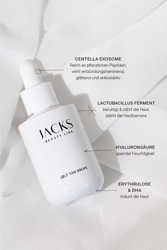 JACKS beauty line Self Tan Drops mit neuen Inhaltsstoffen