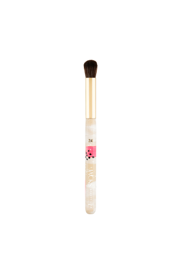 #24 Concealer Touch-up Pinsel - by Miriam Jacks JACKS beauty line handbemalter Concealer Touch-up Pinsel in weiß, beige und pink