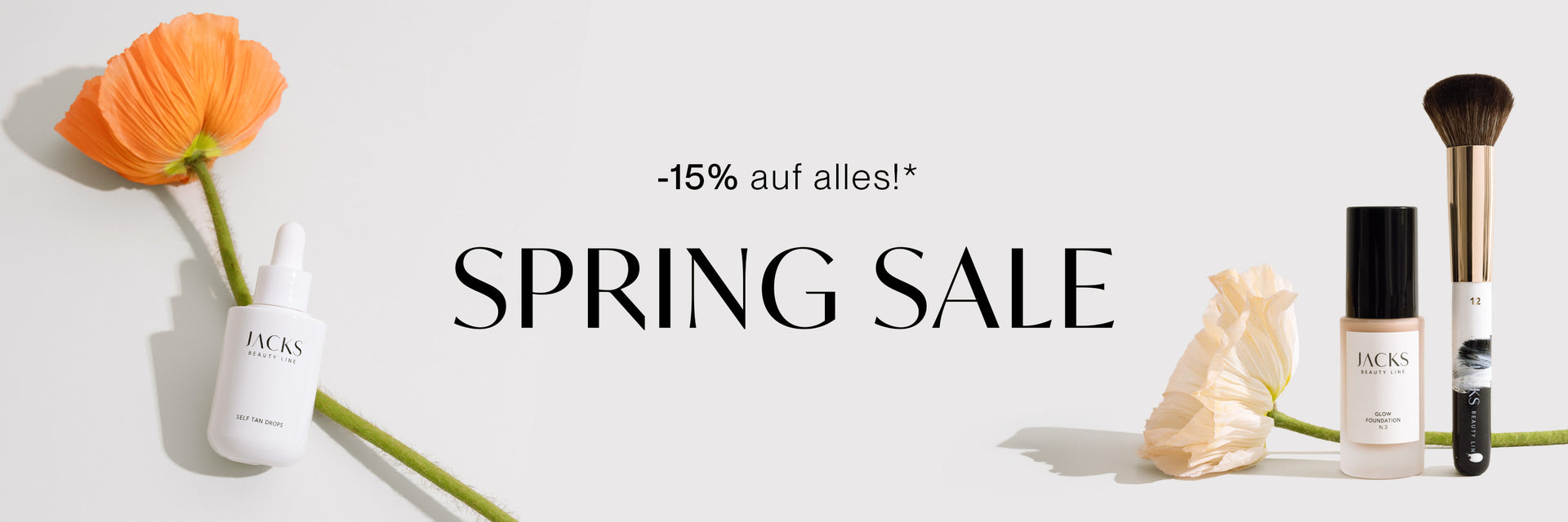 JACKS beauty line Spring Pre-Sale mit 20 % Rabatt auf alles