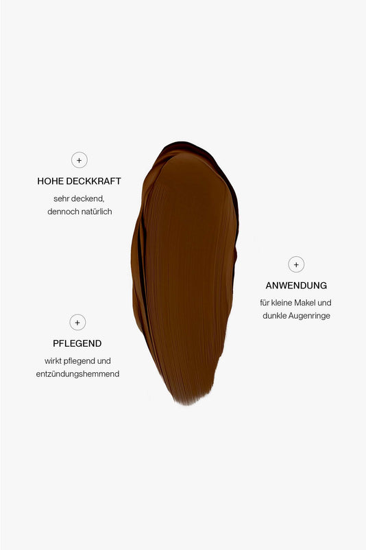 #farbwunsch_n-8, JACKS beauty line Cover Concealer N8 Swatch mit USPs