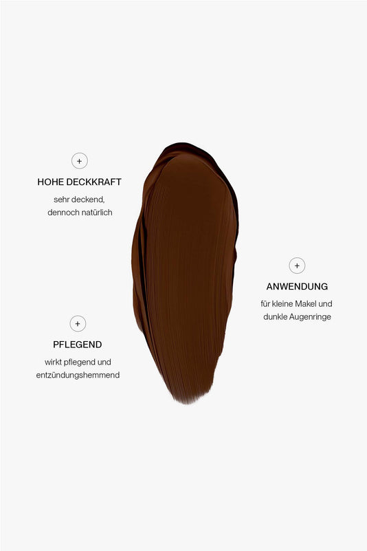 #farbwunsch_n-9, JACKS beauty line Cover Concealer N9 Swatch mit USPs