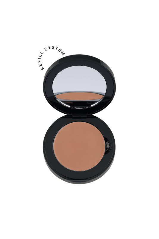 #farbwunsch_light-alternate, Freisteller JACKS beauty line Cream Bronzer in der Pfanne in Light-alternate