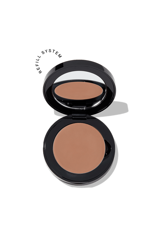 #farbwunsch_light, Freisteller JACKS beauty line Cream Bronzer in der Pfanne in Light