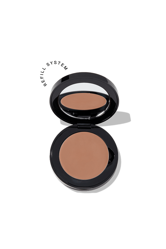 #farbwunsch_light-alternate, Freisteller JACKS beauty line Cream Bronzer in der Pfanne in Light-alternate