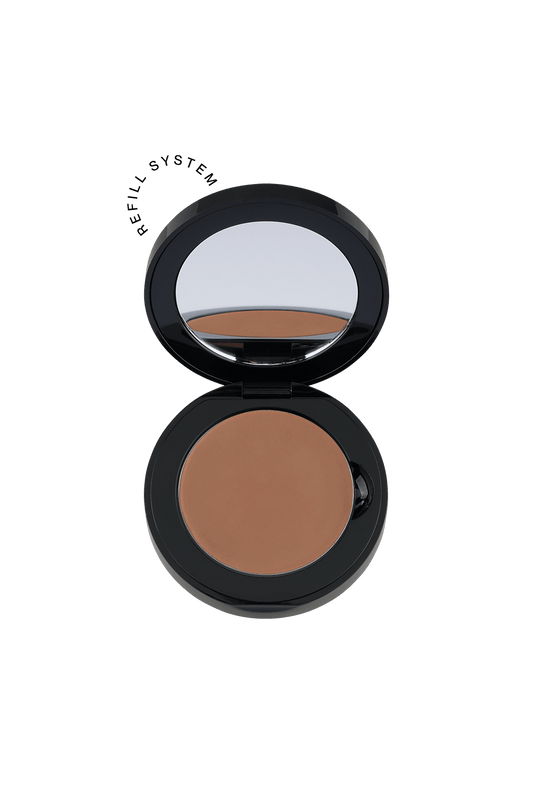 #farbwunsch_medium-alternate, Freisteller JACKS beauty line Cream Bronzer in der Pfanne in Medium-alternate