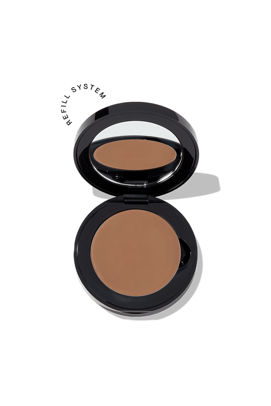 #farbwunsch_medium, Freisteller JACKS beauty line Cream Bronzer in der Pfanne in Medium