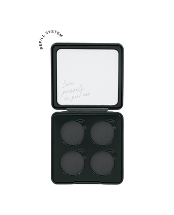 Eyeshadow Palette JACKS beauty line Leerpalette für Lidschatten aus Aluminium