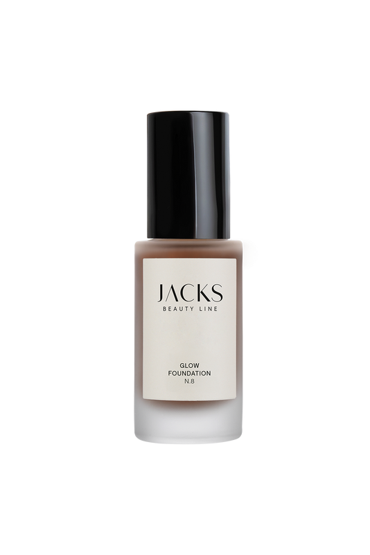 JACKS beauty line Glow Foundation Flakon N.8