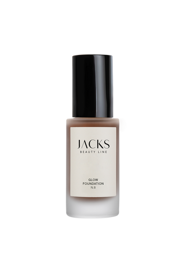 Glow Foundation JACKS beauty line Glow Foundation Flakon N.8