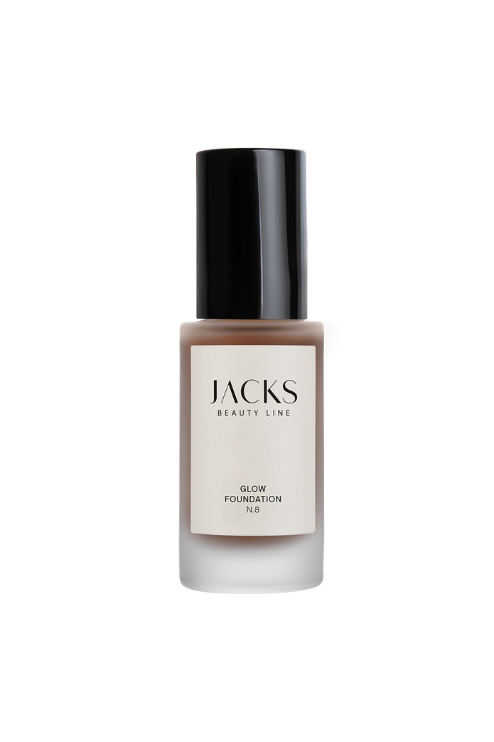 JACKS beauty line Glow Foundation Flakon N.8