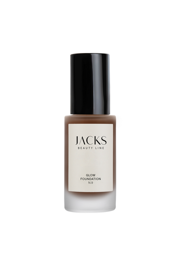 Glow Foundation JACKS beauty line Glow Foundation Flakon N.9
