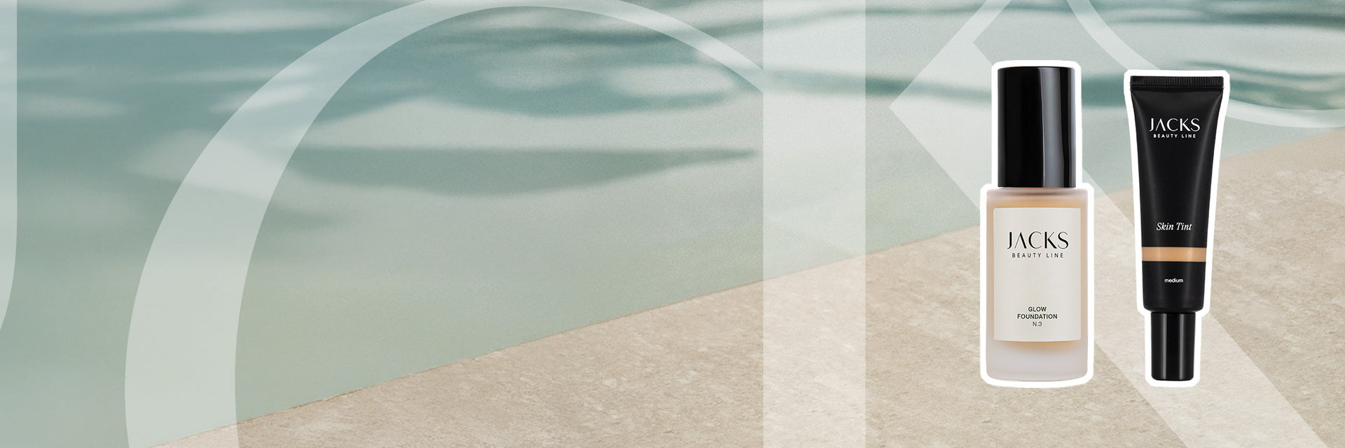 JACKS beauty line Glow Foundation und Skin Tint als Set