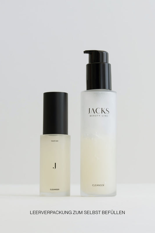 JACKS beauty line Cleanser in Reisegröße in Originalverpackung umgefüllt