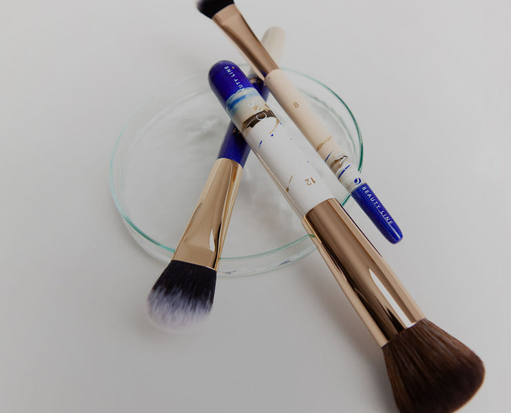 3 Make-up-Pinsel von JACKS beauty line mit 5-Sterne-Bewertung