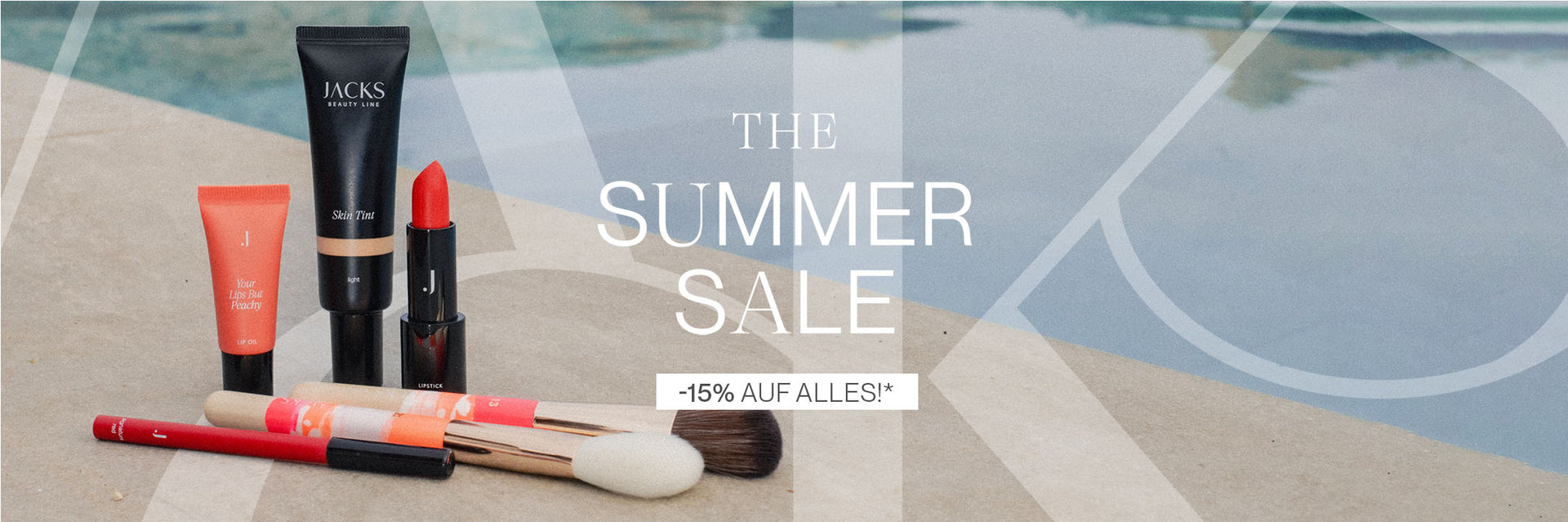 JACKS beauty line Summer Sale mit 15 % Rabatt auf alle Produkte