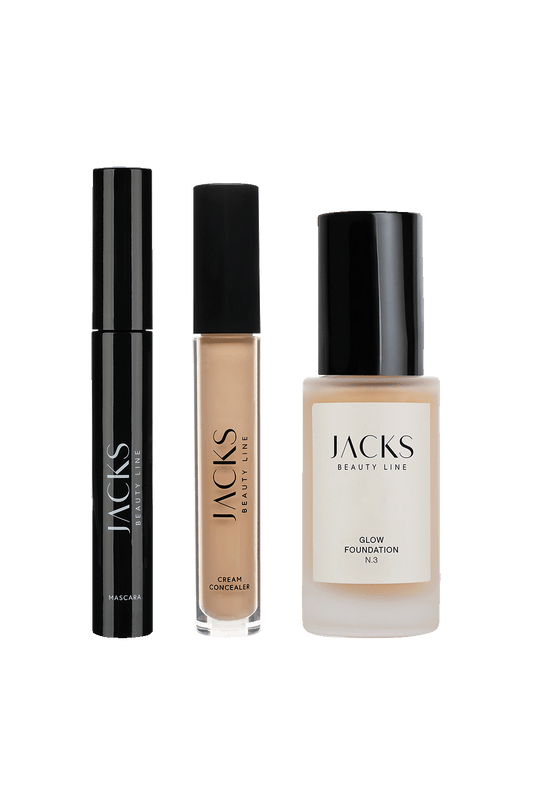 Glow Starter Set mit the Mascara, Cream Concealer und Glow Foundation