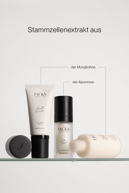 JACKS beauty line Anti Redness Set mit ausgewählten Pflanzenstammzellen