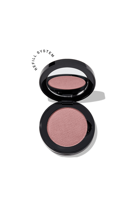 #farbwunsch_pink-glow, Freisteller des JACKS beauty line Powder Blush in Pink Glow