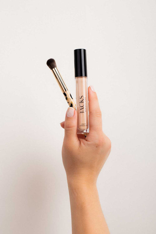 #farbwunsch_n-1, #farbwunsch_n-2, #farbwunsch_n-3, #farbwunsch_n-4, Cream Concealer und #24 Concealer Touch-up Pinsel von JACKS beauty line