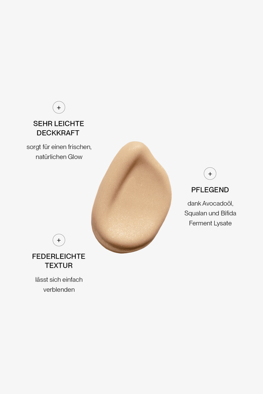 #farbwunsch_fair, Farbswatch des JACKS beauty line Skin Tints in Fair inkl USPs