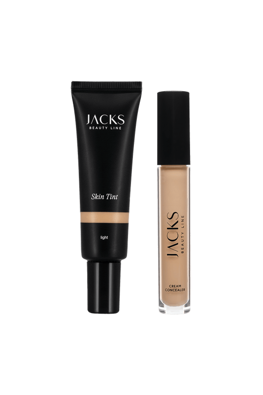 JACKS beauty line Skin Tint in Light und Cream Concealer in N3