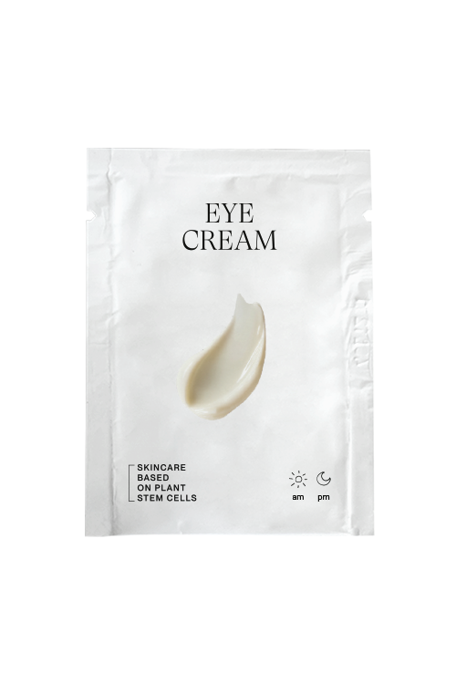 Tester Sachet mit der JACKS beauty line Augencreme