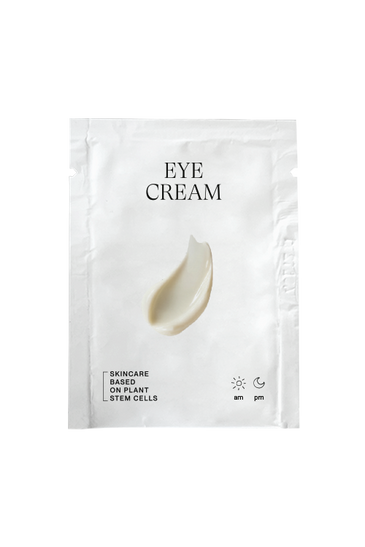 Eye Cream Tester Tester Sachet mit der JACKS beauty line Augencreme