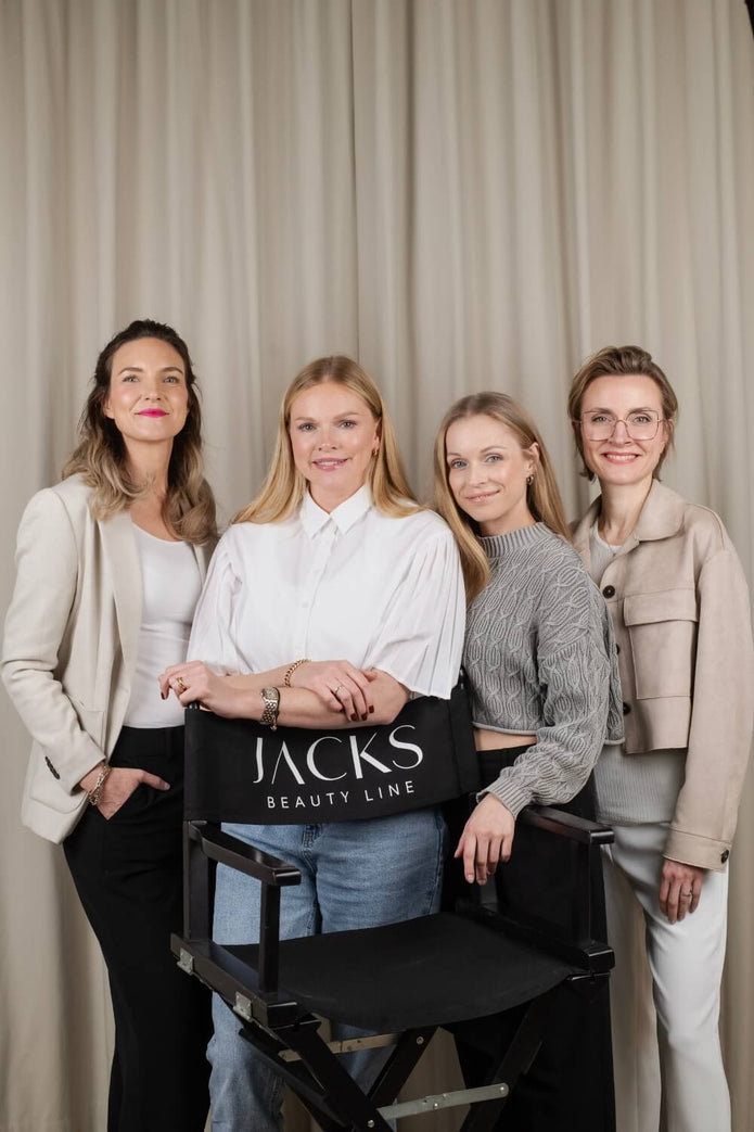 JACKS beauty line vier Beauty Expertinnen
