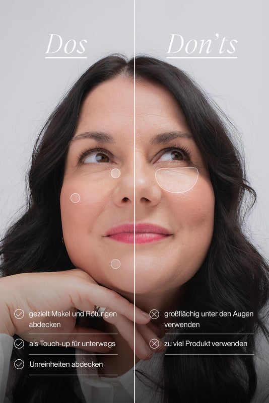 #farbwunsch_n-1, #farbwunsch_n-2, #farbwunsch_n-3, #farbwunsch_n-4, #farbwunsch_n-5, Cover Concealer DOs and Don'ts im Vergleich