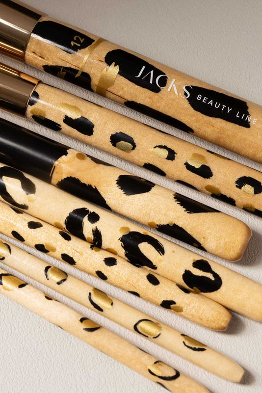 #4 Augenbrauenpinsel Animal-Print