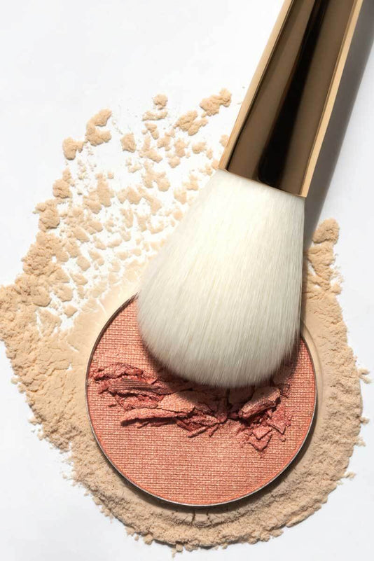 Bürste vom Animalprint Puderpinsel