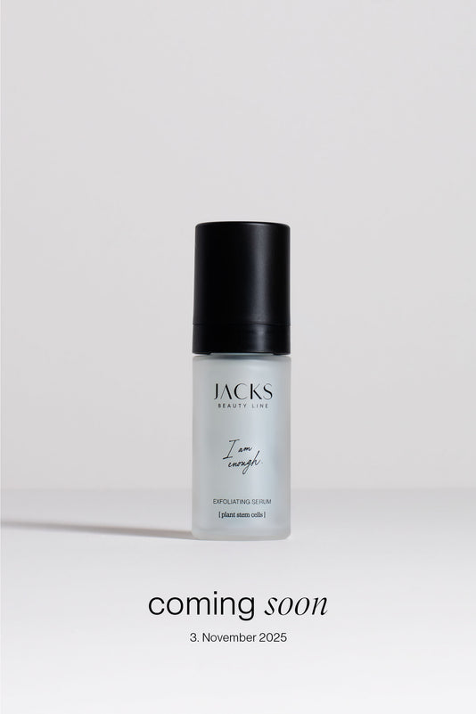 JACKS beauty line Exfoliating Serum ab 3. November 25 verfügbar