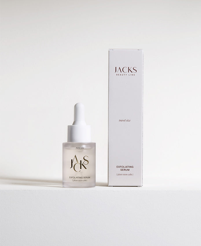 JACKS beauty line Exfoliating Serum mit Pipette in Reisegröße
