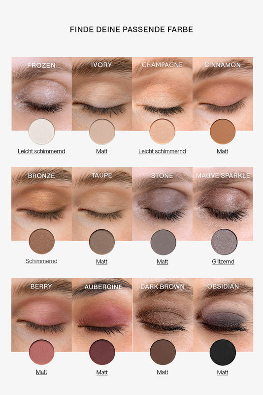 #farbwunsch_stone, #farbwunsch_obsidian, #farbwunsch_mauve-sparkle, #farbwunsch_frozen, #farbwunsch_taupe, #farbwunsch_ivory, #farbwunsch_champagne, #farbwunsch_cinnamon, #farbwunsch_bronze, #farbwunsch_berry, #farbwunsch_dark-brown, #farbwunsch_aubergine