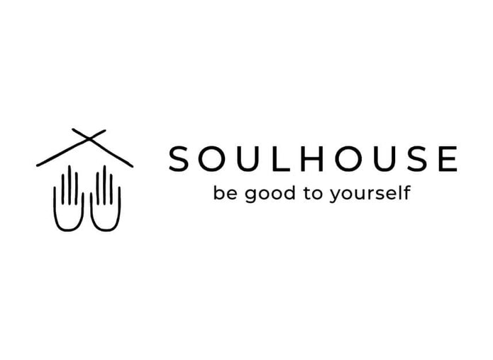 Schriftzug Soulhouse be good to yourself