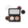 JACKS 2er Eyeshadow Palette mit losen Eyeshadow Refills herum