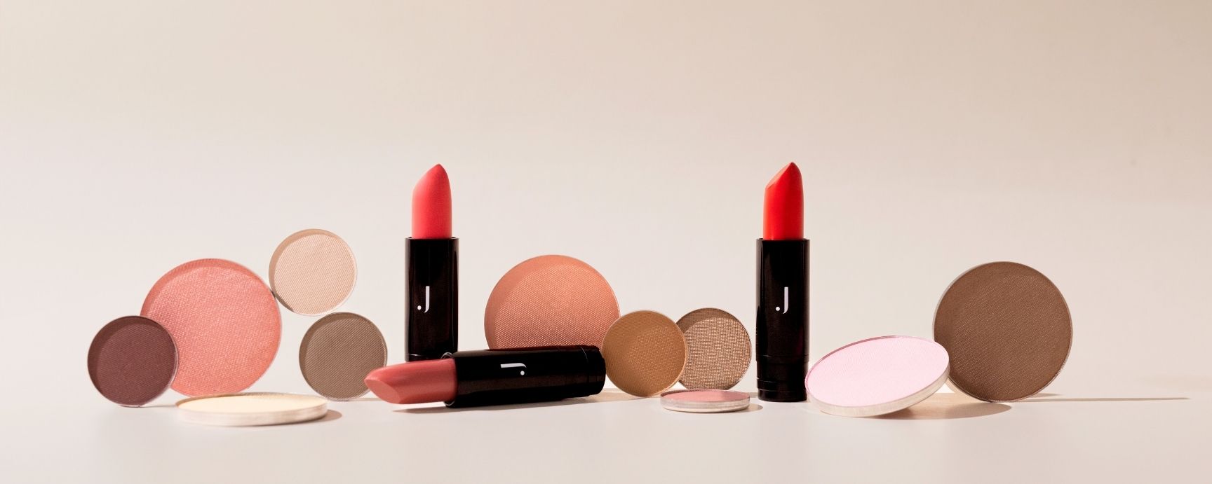 Viele Nachfüll-Produkte von JACKS beauty line: Lipstick-, Bronzer, Puder-Refill