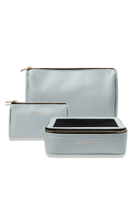 Cosmetic Bag Collection - Light Blue