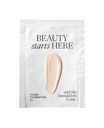 Tester - Cover Foundation #farbwunsch_n-1, Foundation Tester für Cover Foundation Farbe N.1