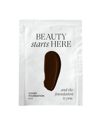 Tester - Cover Foundation #farbwunsch_n-10, Cover Foundation Tester Sachet in N10