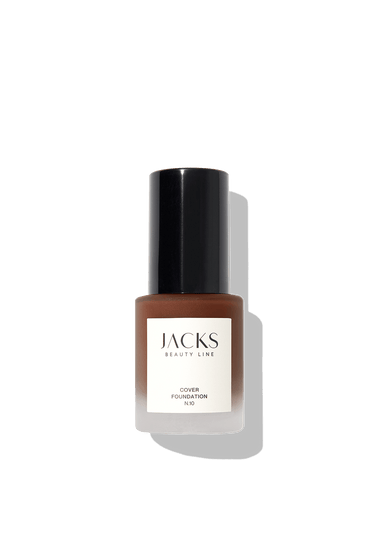 Cover Foundation #farbwunsch_n-10, JACKS beauty line Cover Foundation Flakon Farbe N.10 als Freisteller