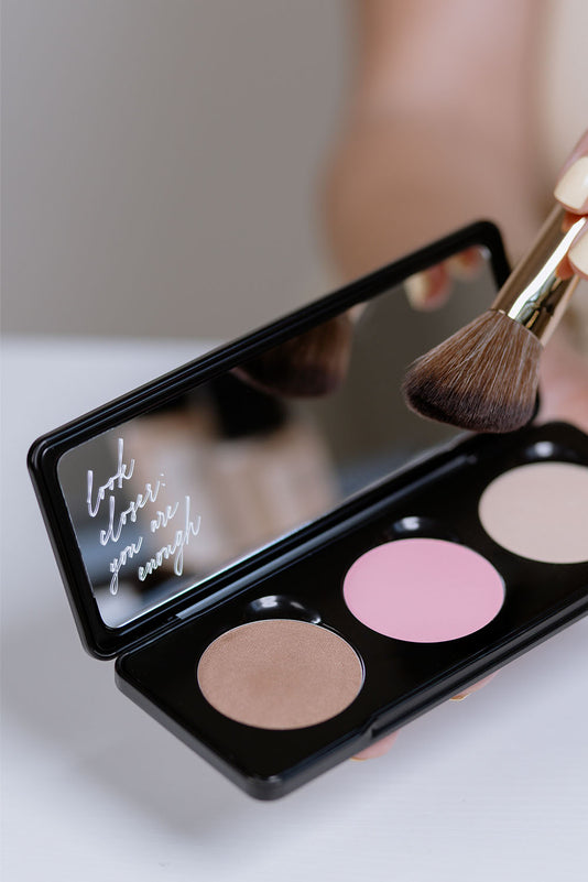 JACKS beauty line Individual Puderpalette mit Bronzer, Blush und Puder