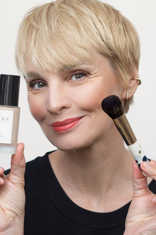 Glow Foundation & Mini Pinsel Set