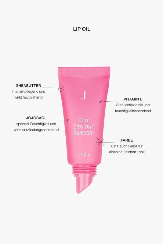 Lip Oil Your lips but sweeter von JACKS beauty line, #farbwunsch_your-lips-but-sweeter