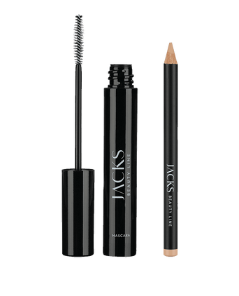 Perfect Eyes Duo #farbwunsch_beige, Eyepencil Beige und the Mascara von JACKS beauty line