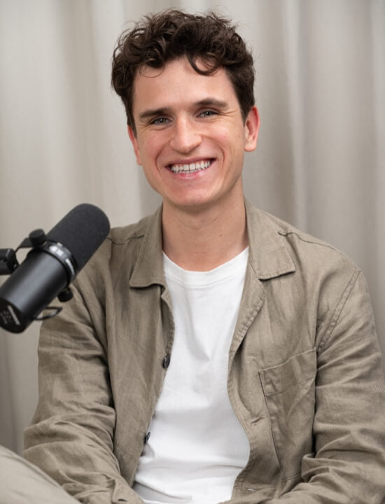 Max Boss als Gast im Beauty Podcast Glowcast