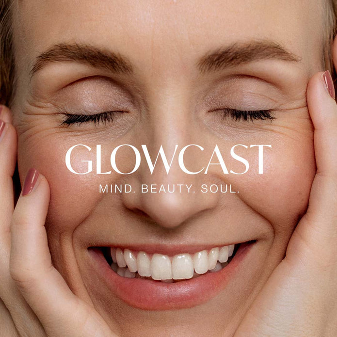 Glowcast Podcast Cover mit Miriam Jacks