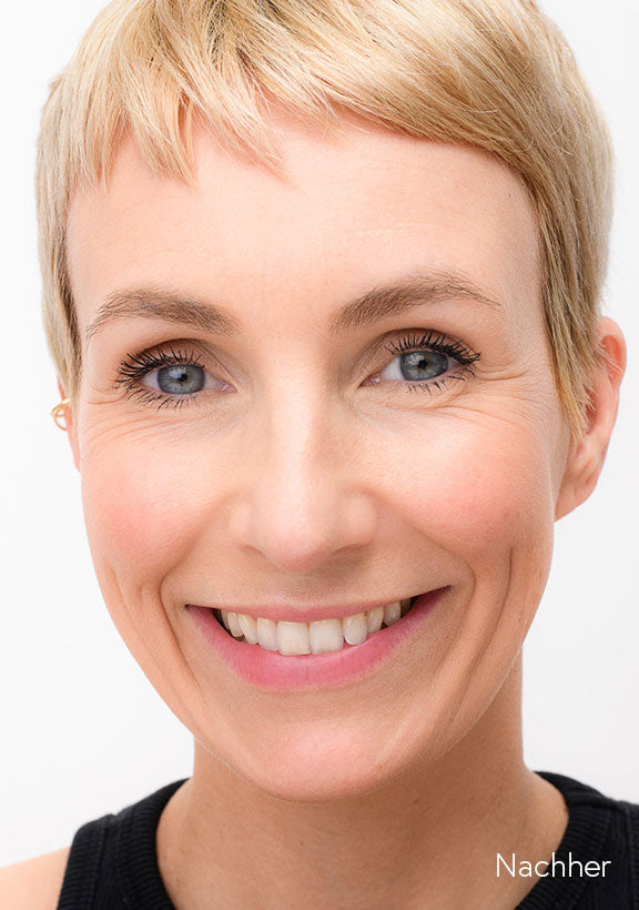 Miriam Jacks mit Mascara