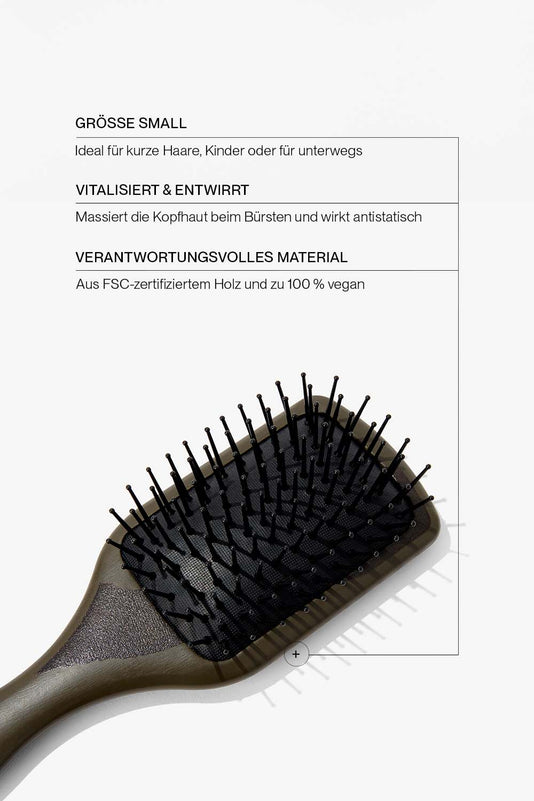 Small Wooden Paddle Brush – Christmas limited edition
