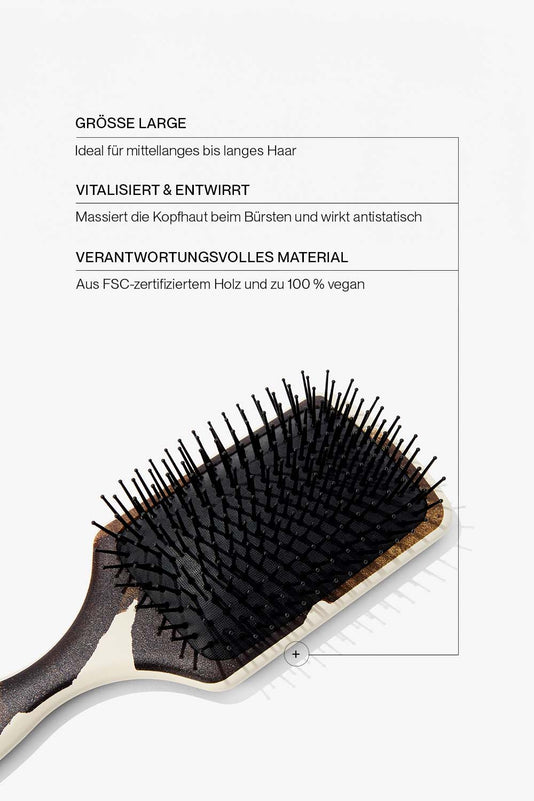Wooden Paddle Brush Large - Christmas Limited Edition